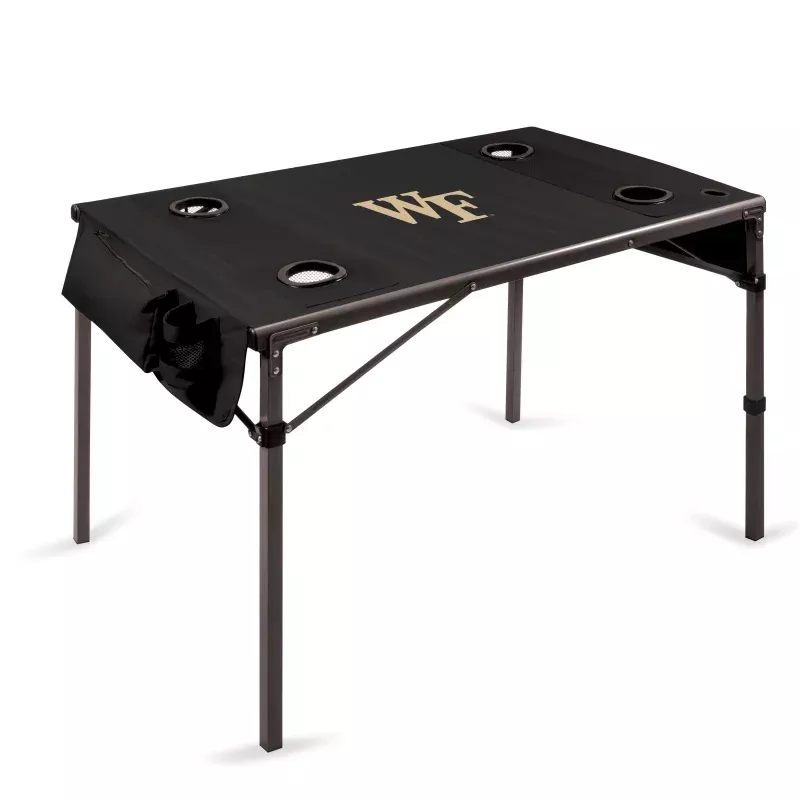 Wake Forest Demon Deacons – Travel Table Portable Folding Table