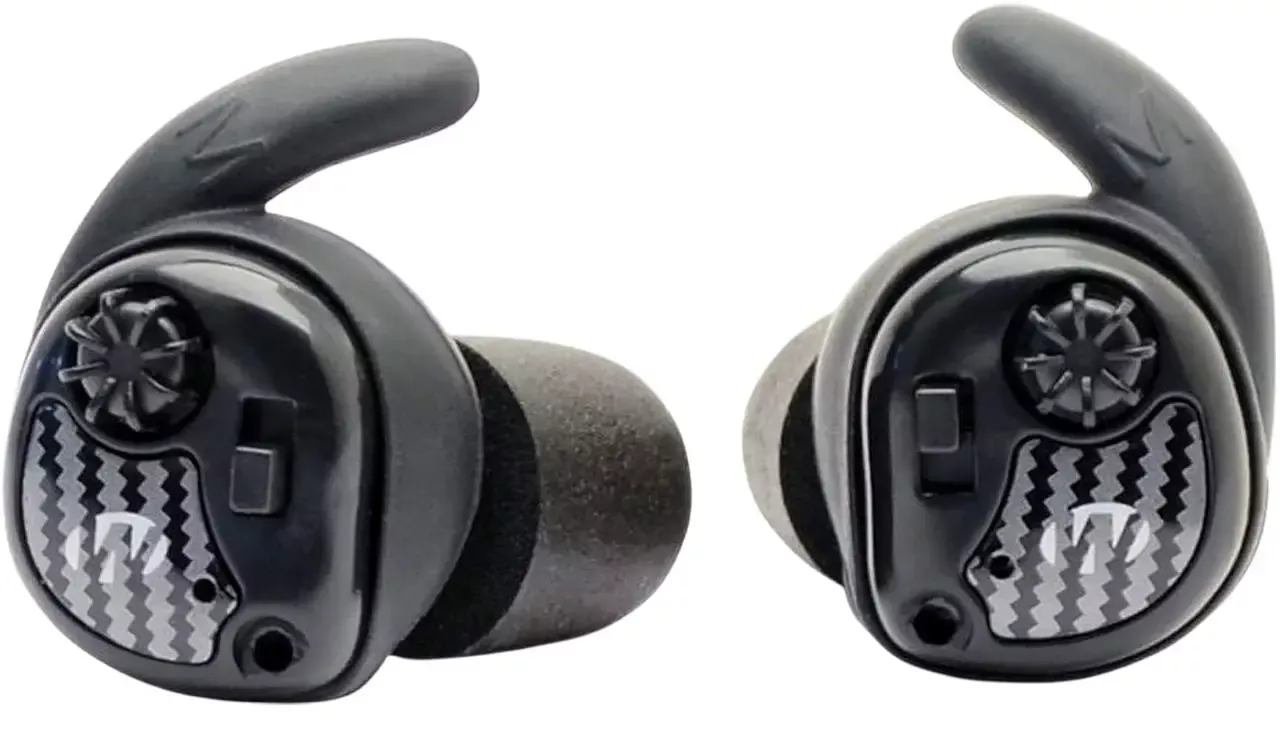 Walker's Isolator In-Ear Electronic Ear Buds NRR25 Black