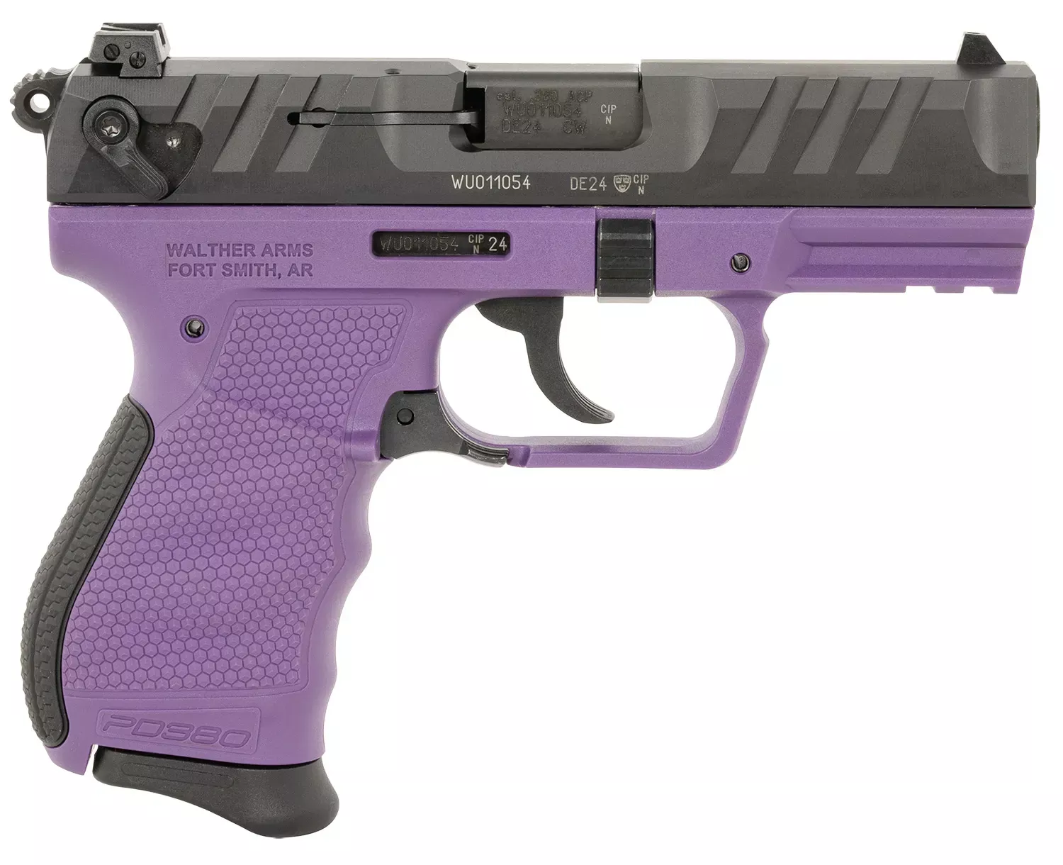 Walther Arms PD380 CF 380 ACP Pistol 9+1 3.70″ Purple 5050511