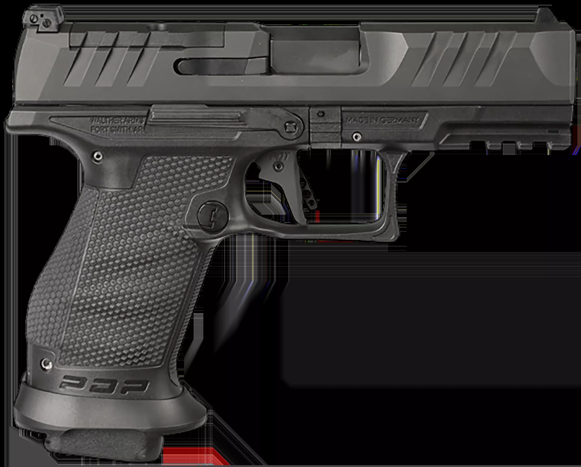Walther Arms PDP Pro E 9mm Luger Pistol CF 10+1 4" Optic Ready/Serrated Slide 2880105