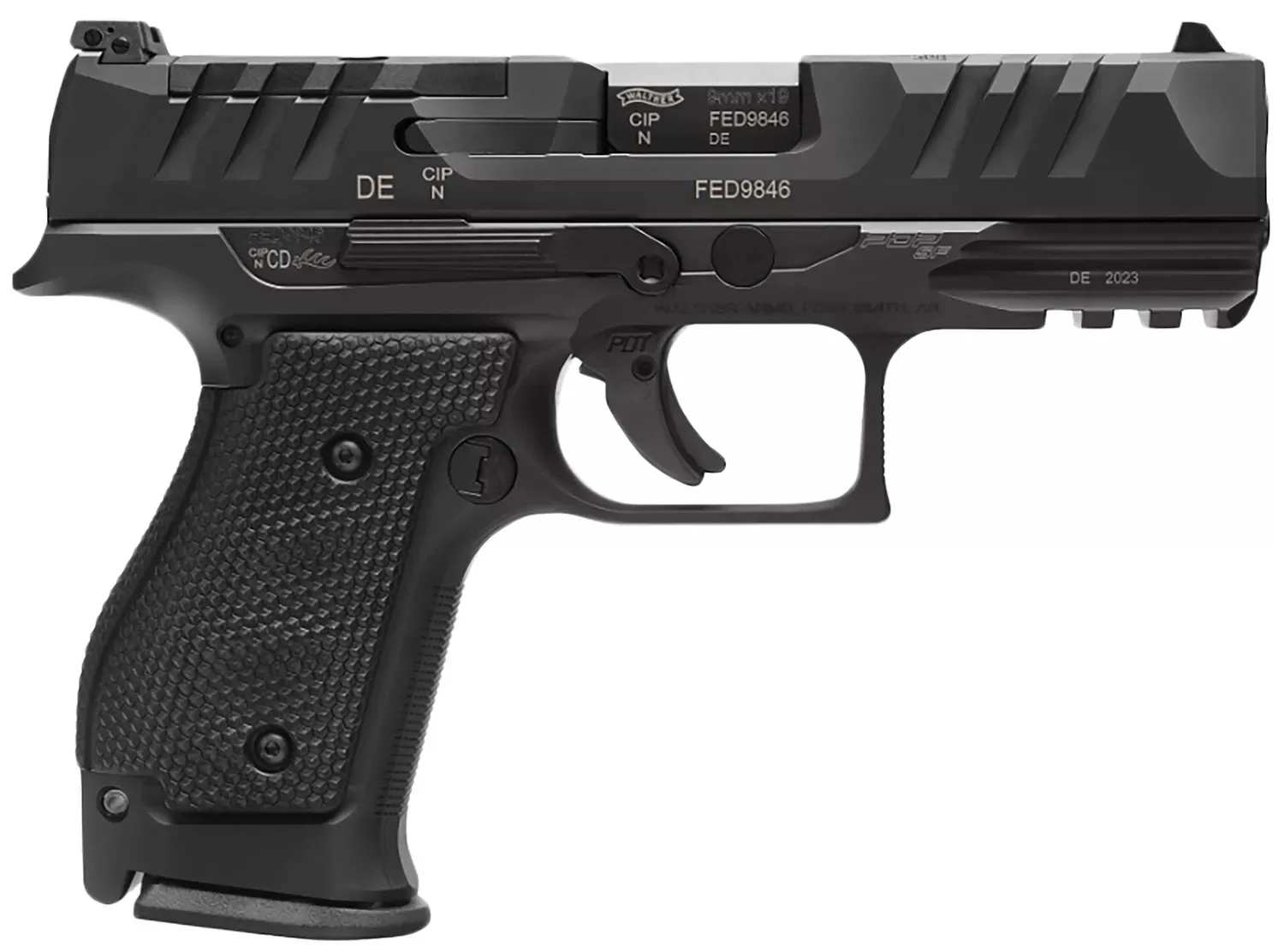 Walther Arms PDP SF Compact Frame 9mm Luger 15+1