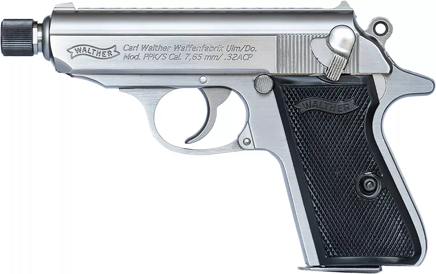 Walther Arms PPK/S SD 32 ACP Pistol 3.3″ Stainless 4796044
