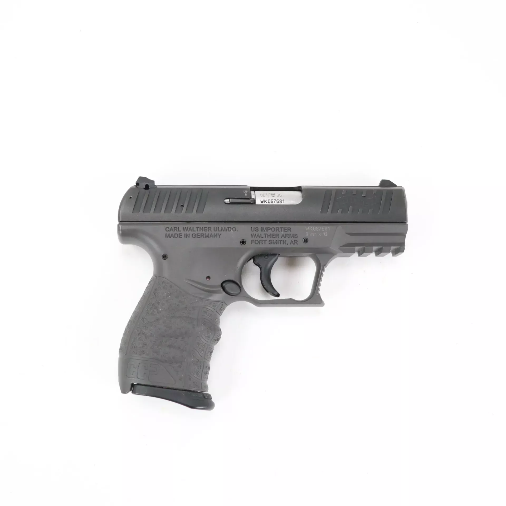 Walther ULM CCP 9mm Semi Auto Pistol GTO 377801