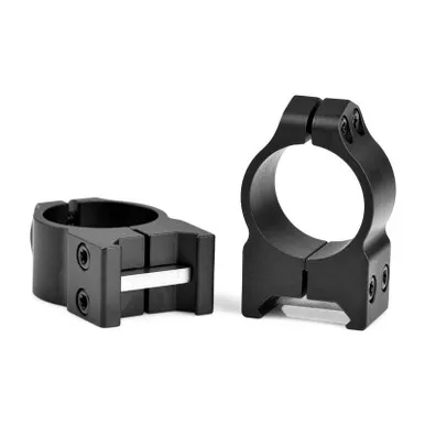 Warne 201M Maxima Vertical Split Fixed 1" Rings, Medium, Matte Black