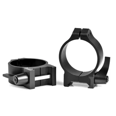 Warne 220LM Maxima Vertical Split QD 34mm Rings, Low, Matte Black