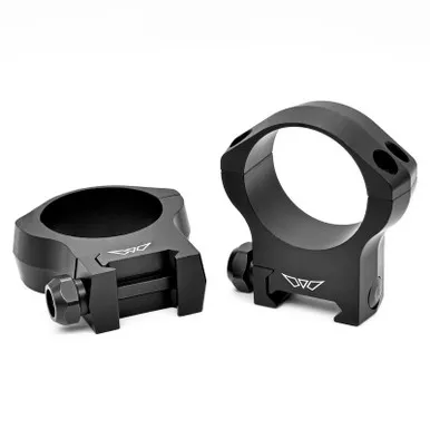 Warne 7242M Mountain Tech Lightweight 35mm Rings, High, Matte Black
