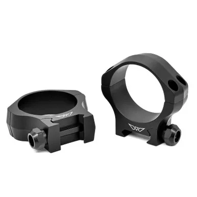 Warne 7250M Mountain Tech Lightweight 40mm Rings, Low, Matte Black