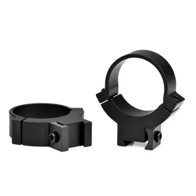 Warne 732M Rimfire Horizontal Split Fixed 30mm Rings, High, Matte Black