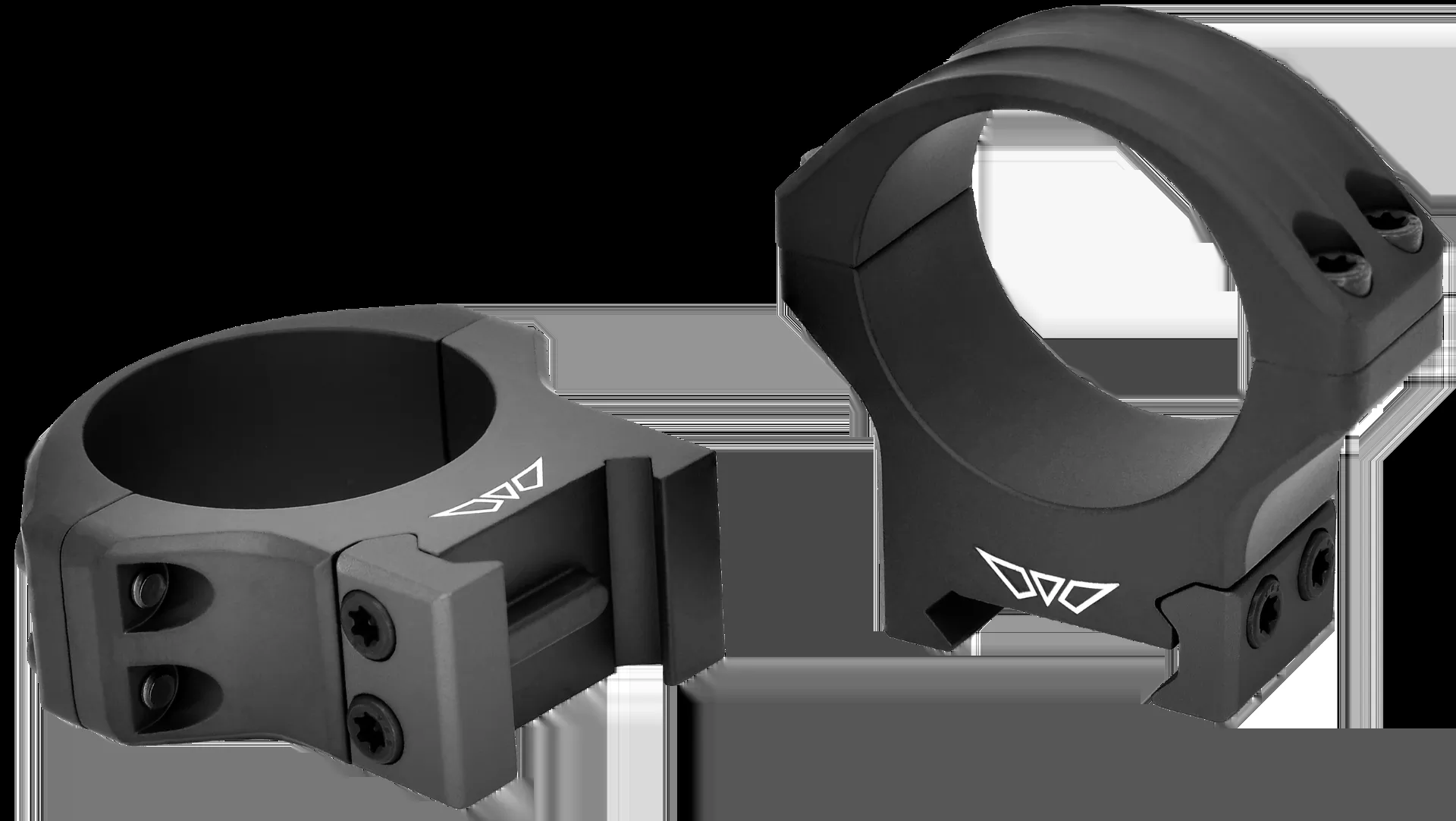 Warne HyperLite Scope Rings Maxima / Weaver / Picatinny Medium 34mm Matte Black 8521M