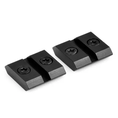 Warne M864/864M Maxima Two-Piece Steel Base for Marlin Levered, Matte Black