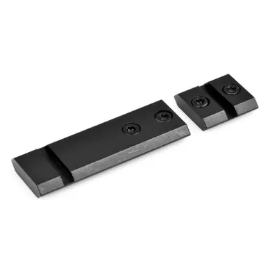 Warne M866/864M Maxima Two-Piece Steel Base for Colt 45, Matte Black