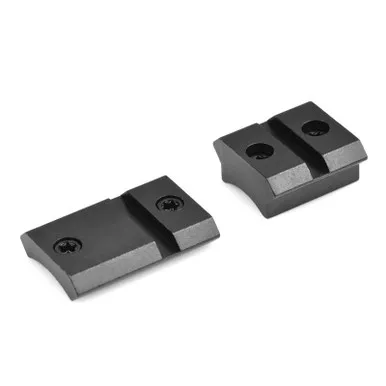 Warne M887/841M Maxima Two-Piece Steel Base for Kimber M8400, Matte Black