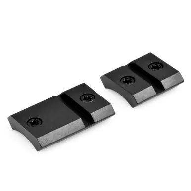 Warne M888/875M Maxima Two-Piece Steel Base for Weatherby Mark V Standard, Matte Black