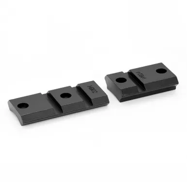 Warne M902/936M Maxima Two-Piece Steel Base for Savage Pre 2003 Bolt Action Flat Rear, Matte Black