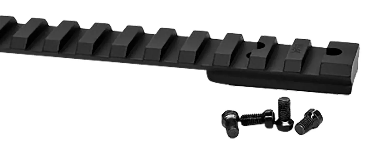 Warne Tikka T3/T3x Vapor Picatinny Rail Black
