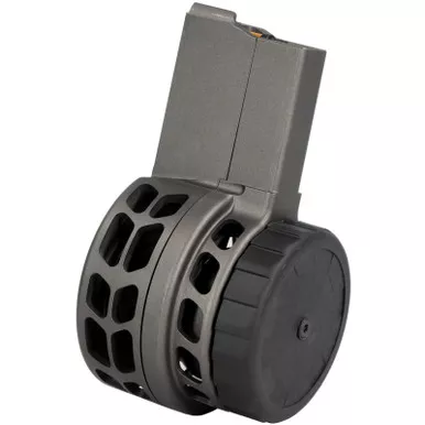 WARRIOR SYSTEMS MFG CO W15TUSK1 Warrior Skeletonized 50rd 5.56x45mm Fits AR-15 Tungsten Gray Aluminum