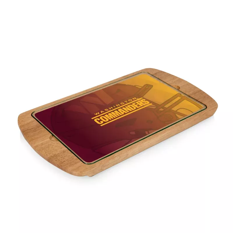 Washington Commanders – Billboard Glass Top Serving Tray