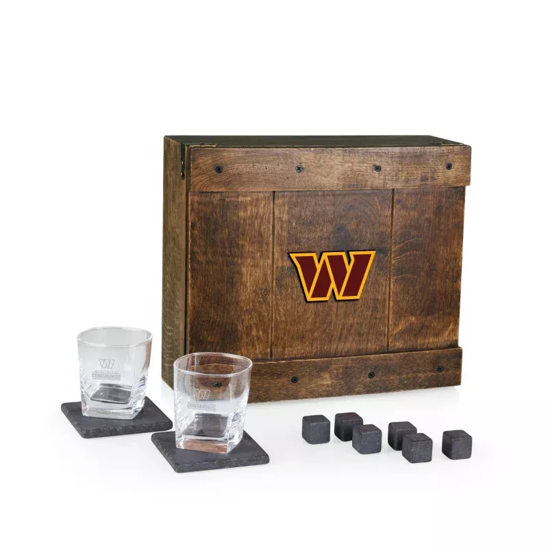 Washington Commanders – Whiskey Box Gift Set
