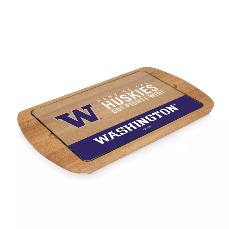 Washington Huskies – Billboard Glass Top Serving Tray