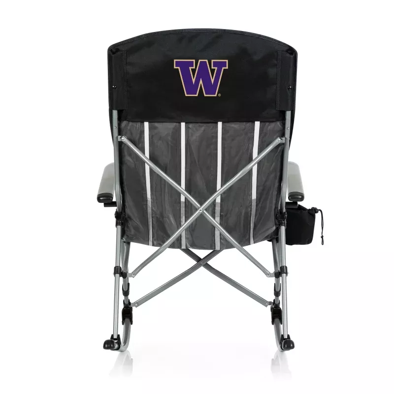 Washington Huskies – Outdoor Rocking Camp Chair