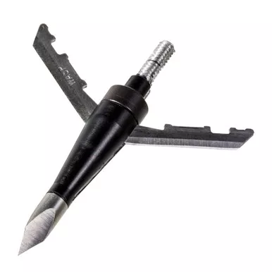 Wasp 1903 Jak-Knife Broadheads, 2 Blade, 100 Grain, Silver, 3 Pack