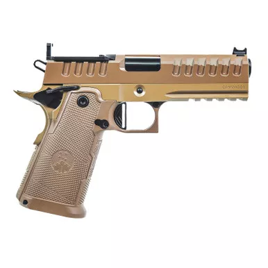 Watchtower Firearms APACHE9MMCMNDRFDE Apache Commander Frame 9mm Luger 15+1 4.25" Threaded Barrel Steel Slide Flat Dark Earth PVD