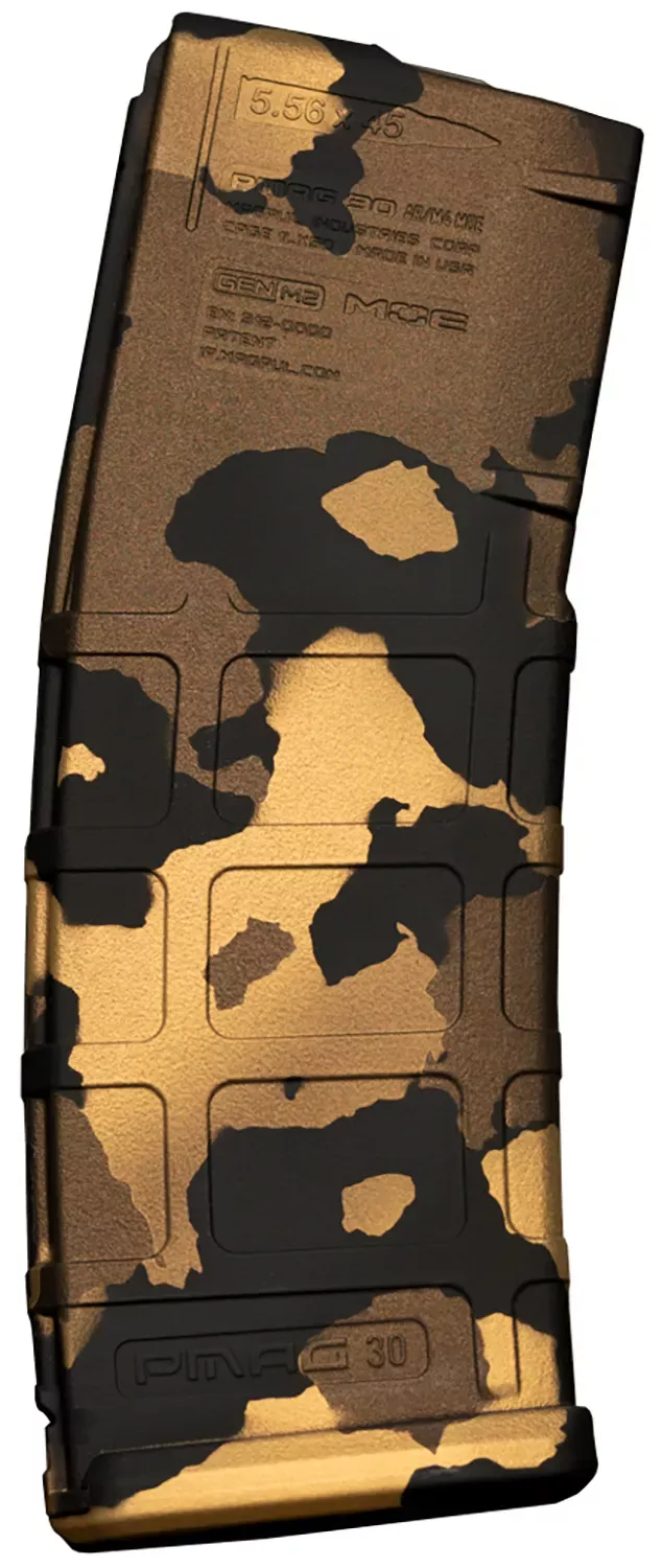 Weapon Works PMAG GEN M2 MOE 30rd Fits AR/M4 Gold Granite Polymer 228044
