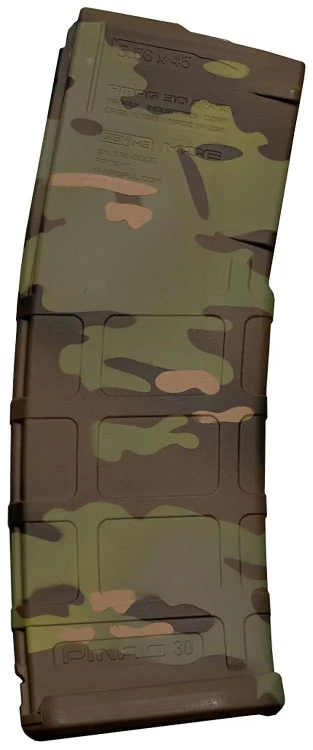 Weapon Works PMAG GEN M2 MOE 30rd Fits AR/M4 Multi-Cam Tropic Polymer 228042