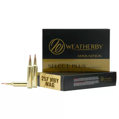 Weatherby M25792HCB Select Plus 257WthbyMag 92gr Hammer Custom 20 Per Box/10 Case