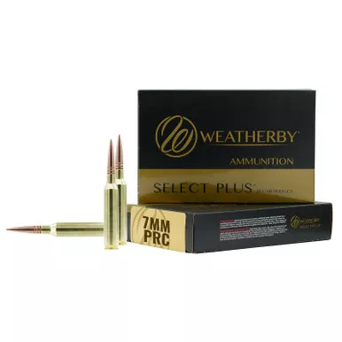 Weatherby M7PRC177HCB Select Plus 7mmPRC 177gr Hammer Custom 20 Per Box/10 Case