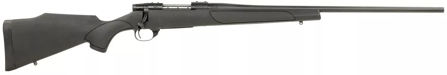 Weatherby Vanguard Obsidian Bolt Action Rifle 7MM-08 REM 5+1 22″ #2 Threaded Barrel Drilled/Tapped Receiver Syn Stock VTX7M8RR2T