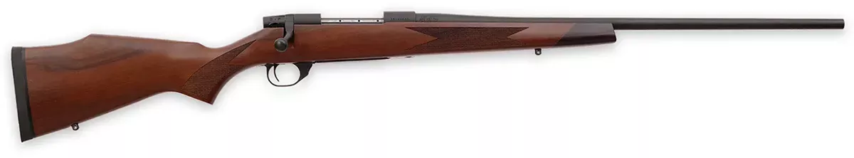 Weatherby Vanguard Sporter 25-06 Rem 5+1 24″ #2 Threaded Barrel Drilled/Tapped Receiver Walnut Monte Carlo Stock VDT256RR4T