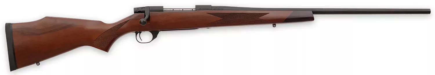Weatherby Vanguard Sporter Bolt Action Rifle .308 Win 5+1 24″ Threaded Barrel Drilled/Tapped Receiver Walnut Stock VDT308NR2T
