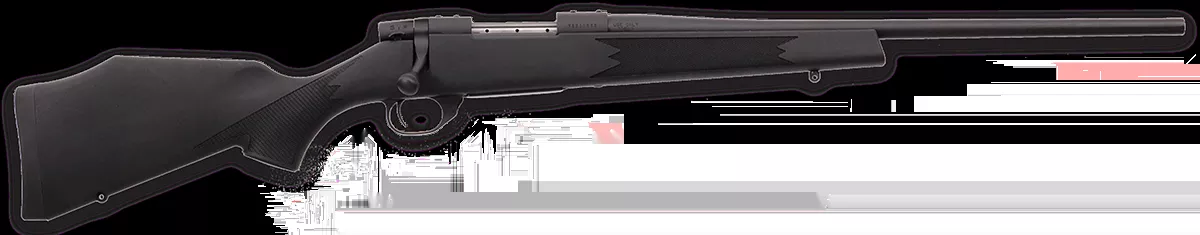 Weatherby Vanguard Synthetic Compact Rifle 7mm-08 Rem 5+1 20″ Threaded Barrel Drilled/Tapped Steel Receiver Adj Stock VYT7M8RR0T
