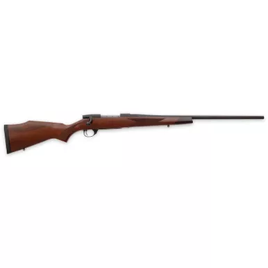 Weatherby VDT306SR2T Vanguard Sporter Full Size 30-06 Springfield 5+1 24" Bead Blasted Blued #2 Threaded Barrel, Matte Blued Drilled & Tapped Steel Receiver, Grade A Turkish Walnut Monte Carlo Stock