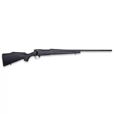 Weatherby VHS223RR0T Vanguard Obsidian 223 Rem 5+1 20" Blued Heavy Threaded Barrel, Blued Drilled & Tapped Steel Receiver, Monte Carlo Black Polymer Stock