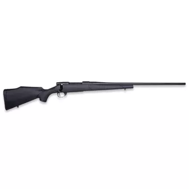Weatherby VHS350NR0T Vanguard Obsidian 350 Legend 5+1 20" Blued Heavy Threaded Barrel, Blued Drilled & Tapped Steel Receiver, Monte Carlo Black Polymer Stock
