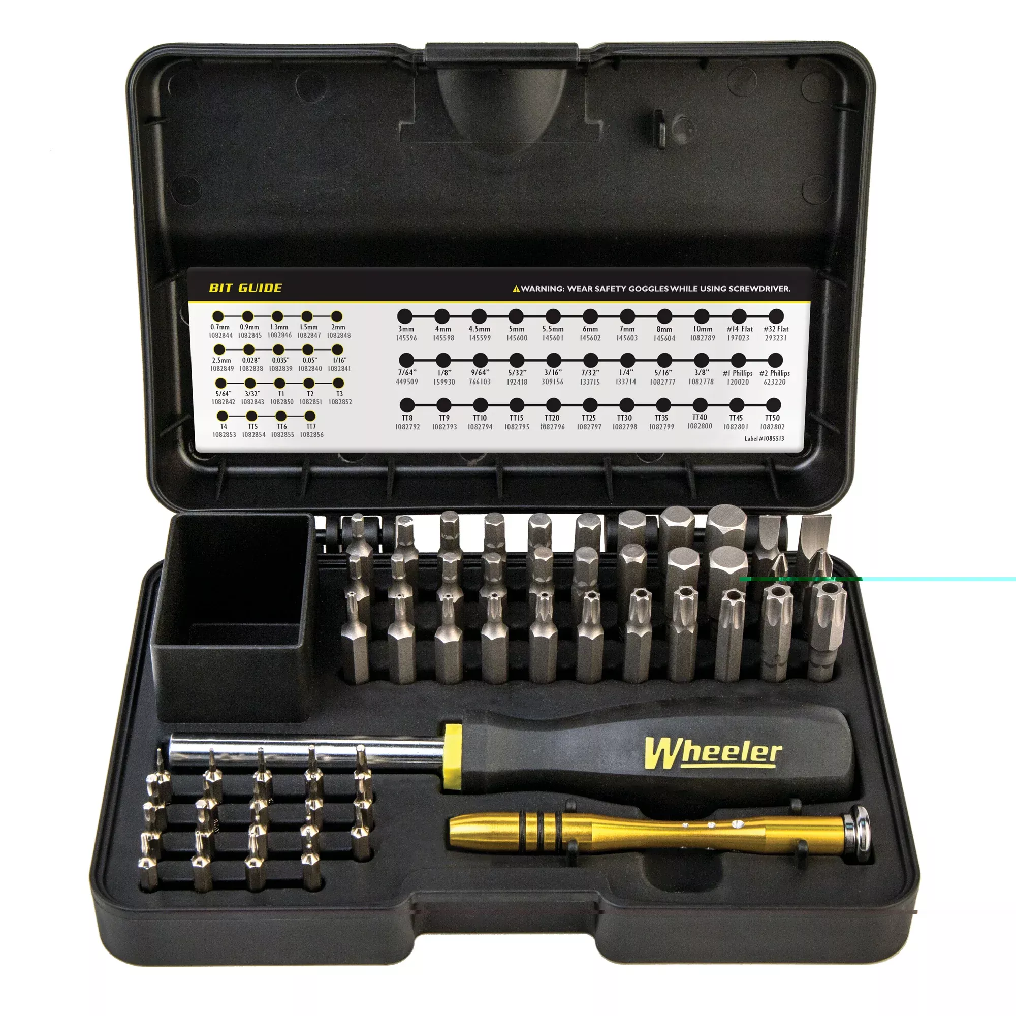 Wheeler 55-pc Hex/torx – Screwdriver Set