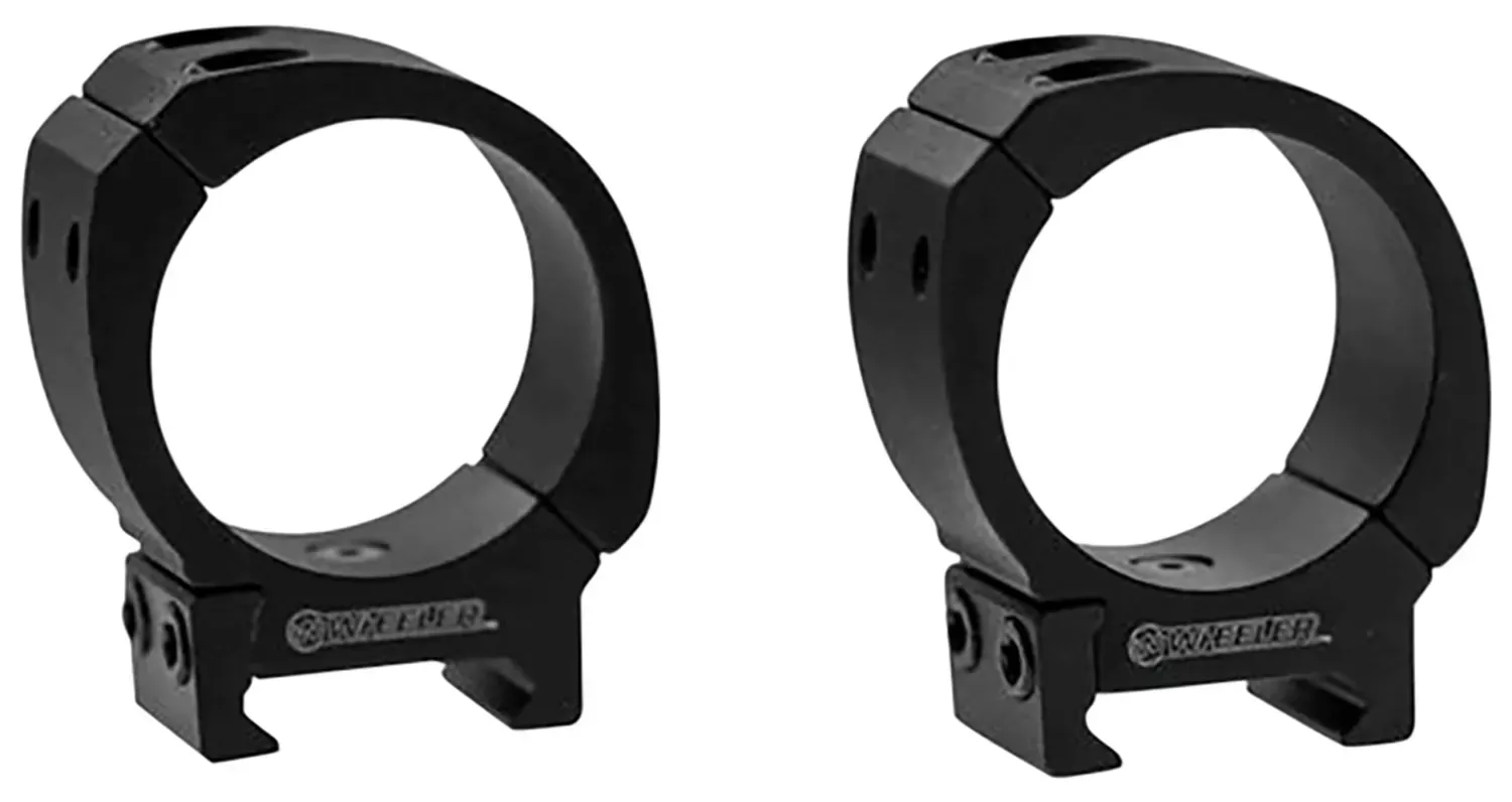 Wheeler Sporter Scope Rings Picatinny/Weaver Medium 34mm Black 1133754