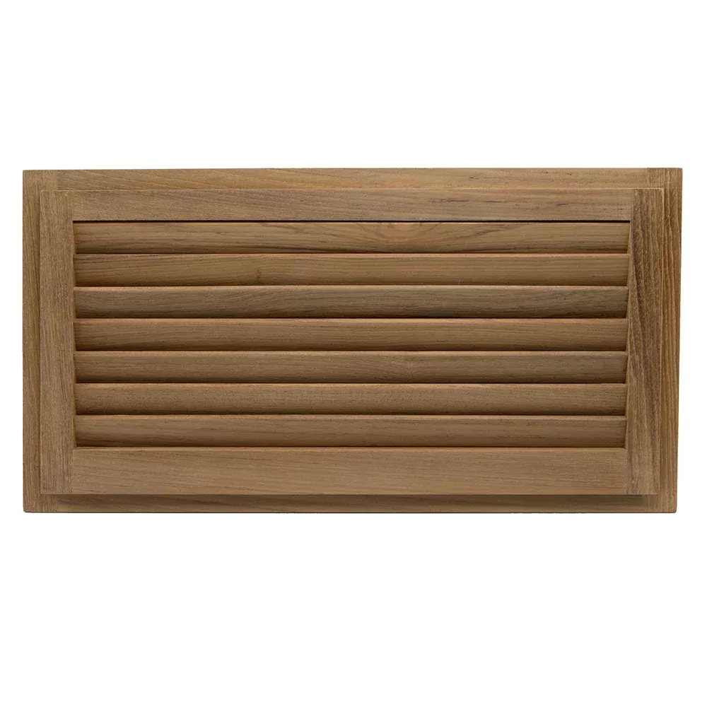 Whitecap Teak Louvered Insert – 9-3/8″ x 18″ x 3/4″