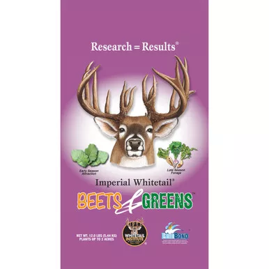 Whitetail Institute BG12 Beets and Greens Seed, 12 lbs, White