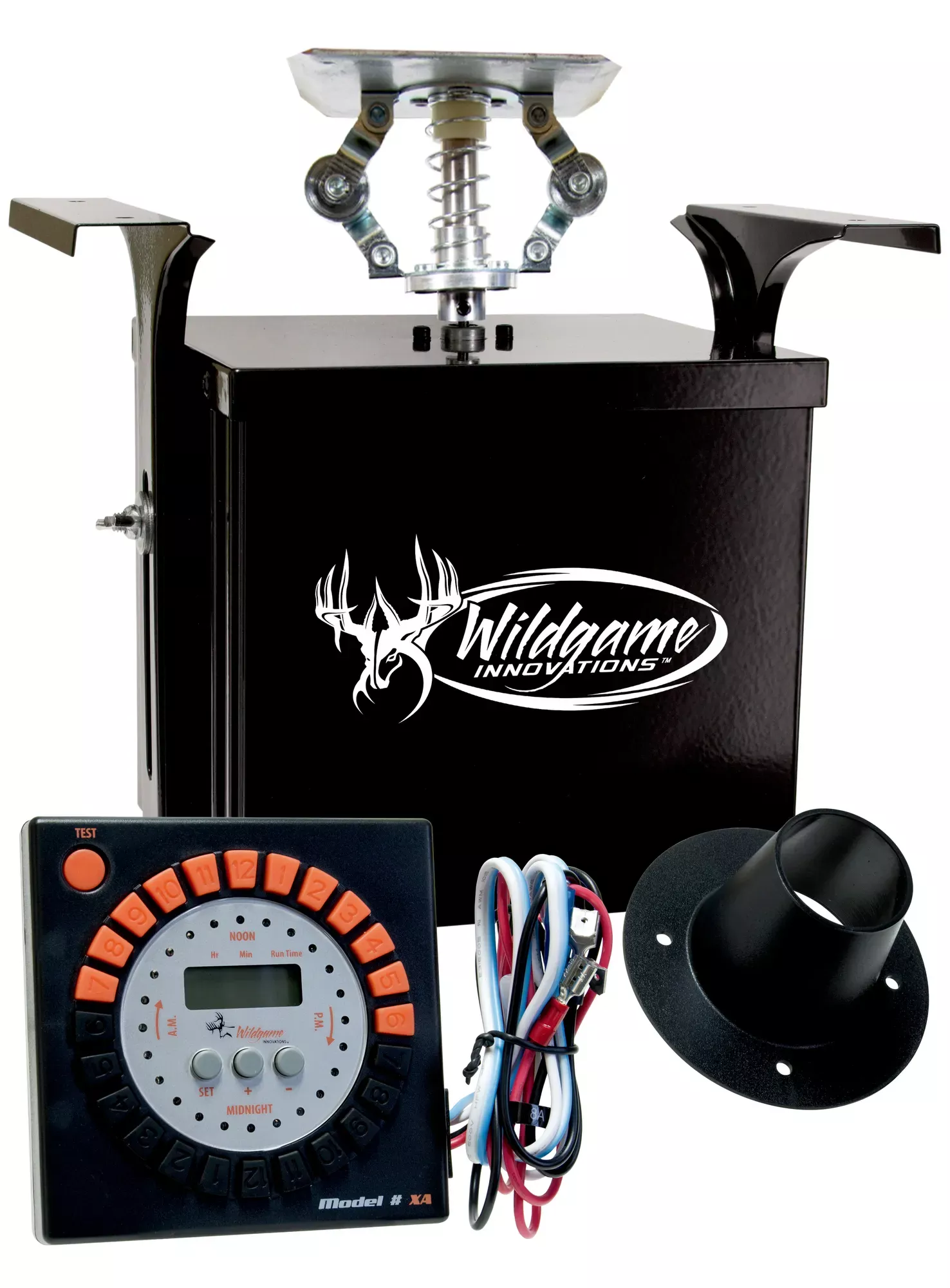 Wildgame Innovations Evolution 6V Digital Feeder Kit Black WGI-WGIPU0031