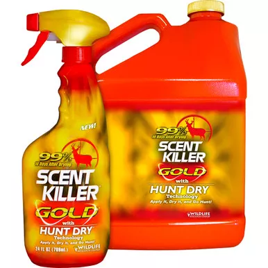 Wildlife Research 1268 Scent Killer Gallon Combo Gold, Yellow