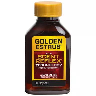 Wildlife Research 404 Golden Estrus with Scent Reflex Technology, 1 Ounce, Brown