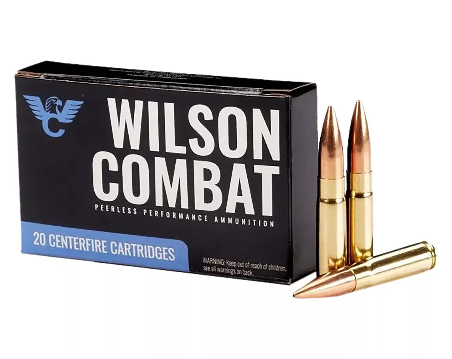 Wilson Combat 300 Blackout Ammo 220 Grain Hollow Point Boat Tail 20 Rounds A300BLK220HPBT