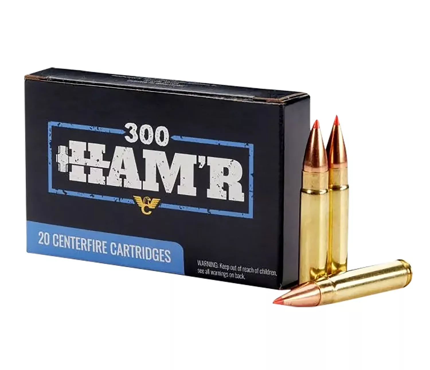 Wilson Combat 300HAM’R Ammo 110 Grain V-Max 20 Rounds A300HMR110VMAX