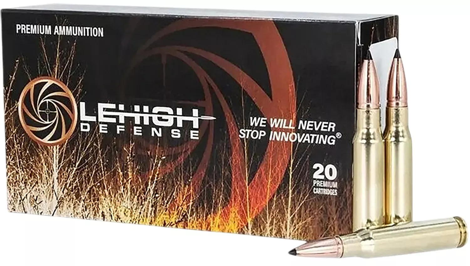 Wilson Combat 308 Winchester Ammo 165gr Tipped Extreme Chaos 20 Rounds LA308165TXC