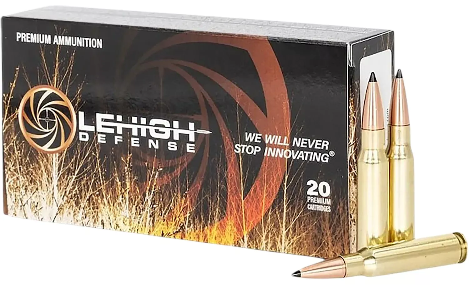 Wilson Combat 308 Winchester Ammo 175gr Tipped Maximum Expansion 20 Rounds LA308175TME
