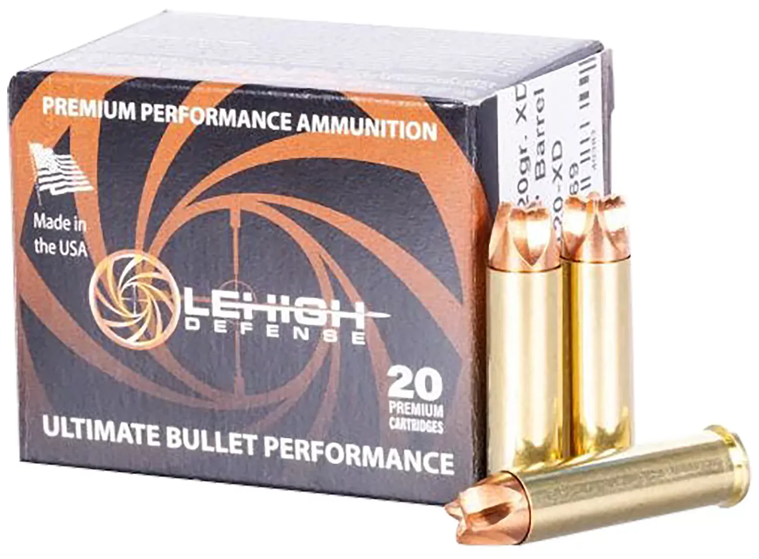 Wilson Combat 357 Mag Ammo 120 Grain Fracturing Hollow Point 20 Rounds LA357120XD