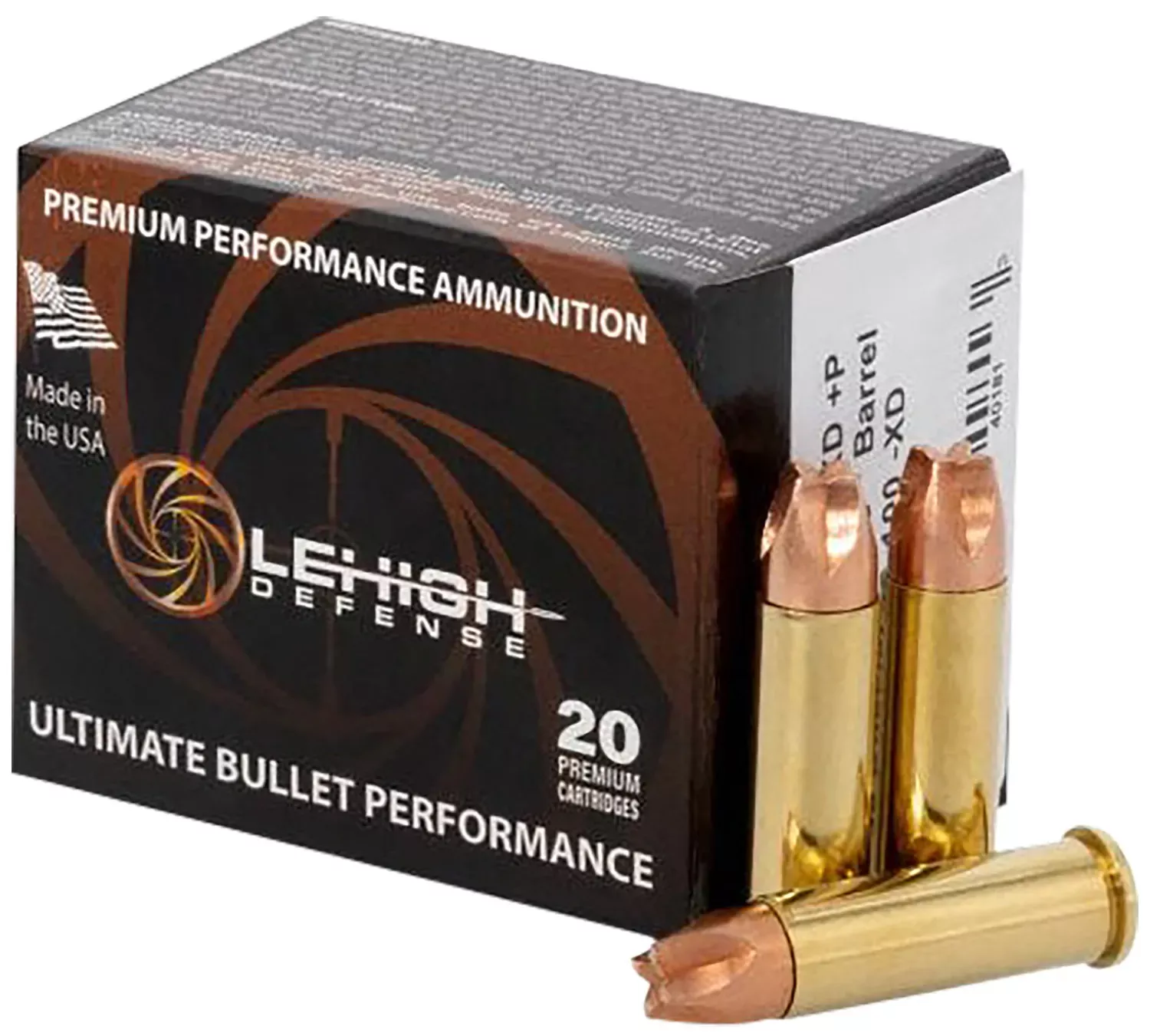 Wilson Combat 38 Special+P Ammo 100 Grain Facturing Hollow Point 20 Rounds LA38SP100XD